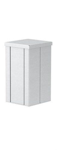 Мини-колонна электромонтажная 0.25м 2-х сторонняя 140х133х250мм ISSHS140250RW алюм. бел. OBO 6290020 1137391 - фото 16762380