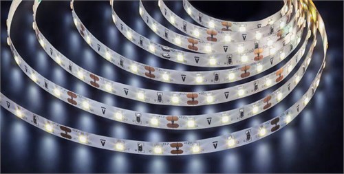Лента светодиодная 71 762 NLS-3528CW60-4.8-IP20-12V R5 4.8Вт/м (уп.5м) Navigator 71762 406834 - фото 16762418