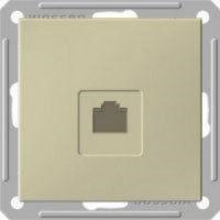 Розетка компьютерная 1-м СП W59 RJ45 кат.5E механизм шампань SE RSI-152K5E-4-86 275651 - фото 16762611