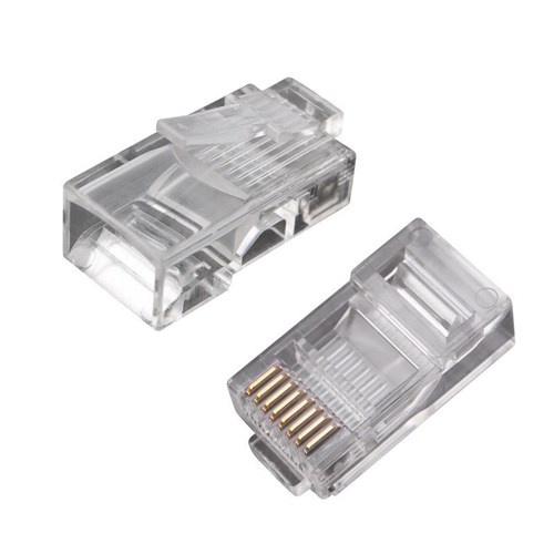 Разъем RJ45 8P8C кат.5E UTP (уп.100шт) PROCONNECT 05-1021-3 221583 - фото 16762978
