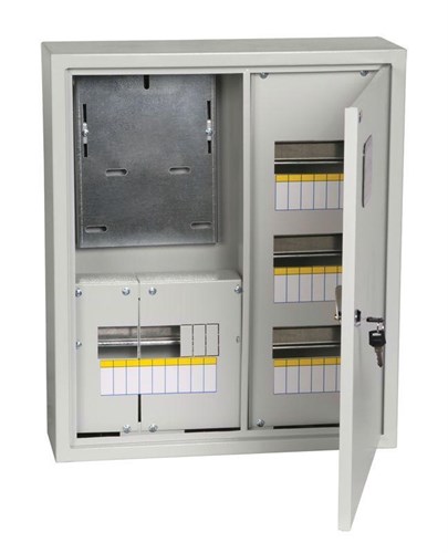 Корпус металлический ЩУРн-3/24 (560х480х165мм) IP31 TITAN IEK MKM32-N-24-31-ZO 195561 - фото 16763020