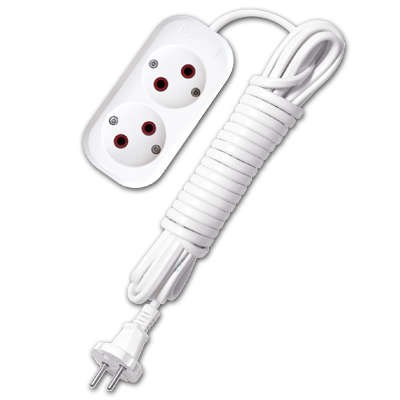 Удлинитель 2х5м без заземл. 6А IP20 У6-011 ШВВП 2х0.75 UNIVersal 9631913 47818 - фото 16763334