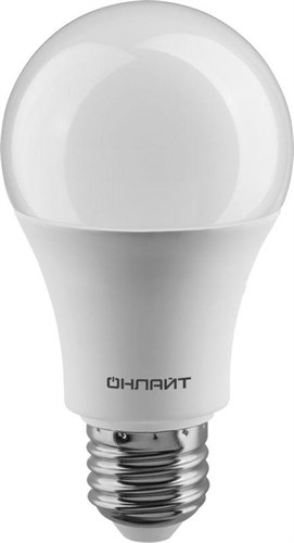 Лампа светодиодная 61 149 OLL-A60-15-230-2.7K-E27 15Вт грушевидная ОНЛАЙТ 61149 467137 - фото 16763742