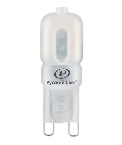 Лампа светодиодная RS C G9 2W 220-240V 2700К 2Вт 200лм Ra 90 capsule Русский Свет 15010845084 1837332 - фото 16764286
