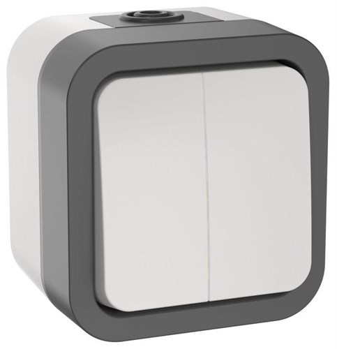 Выключатель 2-кл. ОП TORS 10А IP55 TS205 бел. IEK TS-V20-0-10-55-K41 1761231 - фото 16764578