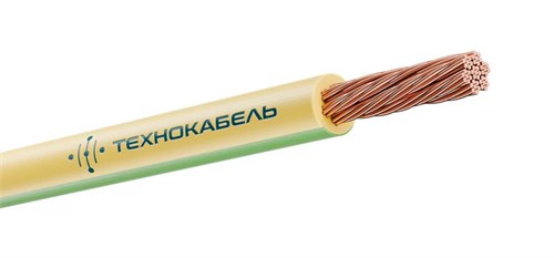 Провод ПуГВнг(А)-LS 1х6 450/750В Ж/З (бухта) (м) Технокабель 00-00149420 1757134 - фото 16764607