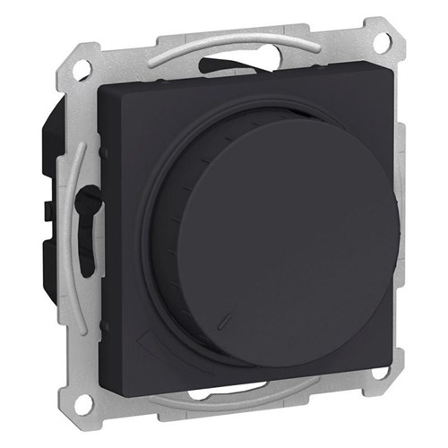 Светорегулятор поворотно-нажимной AtlasDesign 400Вт механизм карбон SE ATN001023 1659824 - фото 16764839