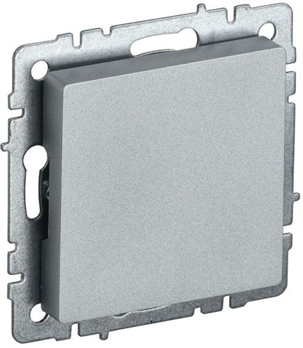 Заглушка c суппортом BRITE МЗ10-БрА механизм алюм. IEK BR-PL10-K47 1657947 - фото 16764863