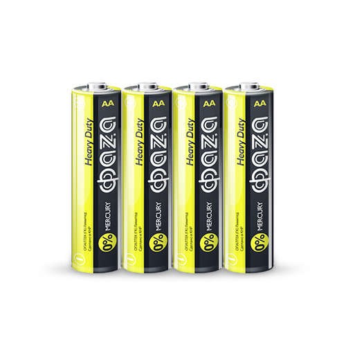 Элемент питания солевой AA/R6 1.2В Heavy Duty Shrink-4 (уп.4шт) ФАZА 5002296 495335 - фото 16765736