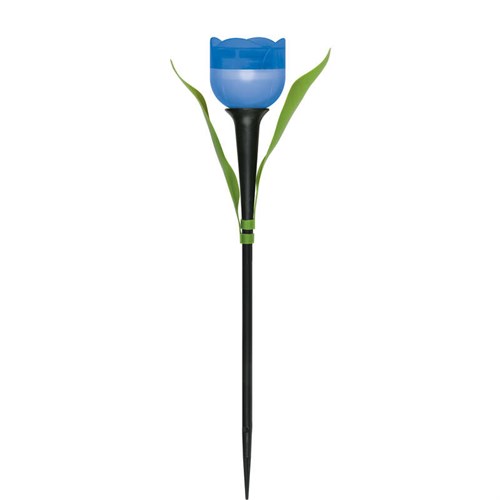Светильник садовый USL-C-454/PT305 "Синий тюльпан" BLUE TULIP IP44 солнечная батарея Uniel UL-00004279 531088 - фото 16765771