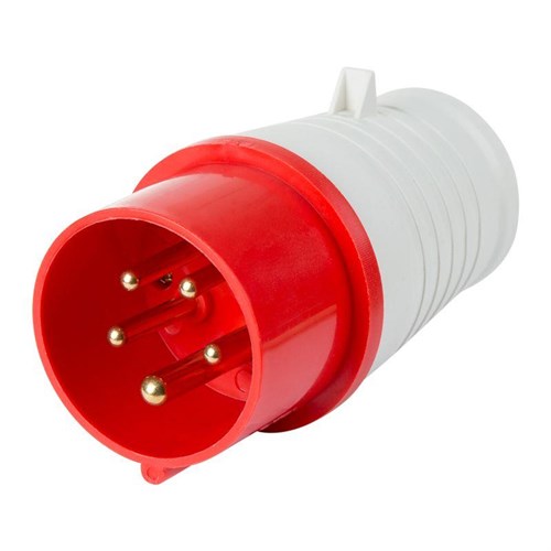 Вилка 015 переносная 3Р+РЕ+N 16А 380В IP44 Rexant 11-8902 1254337 - фото 16765874