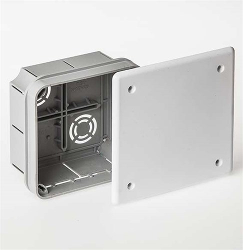 Коробка распаячная СП 92х92х45мм IP30 уравн. потенциалов Ruvinil 10120УП 489701 - фото 16766029
