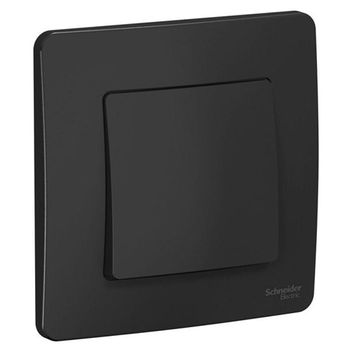 Переключатель проходной 1-кл. СП Blanca 10А IP20 (сх. 6) 250В антрацит SE BLNVS010606 1210374 - фото 16766150