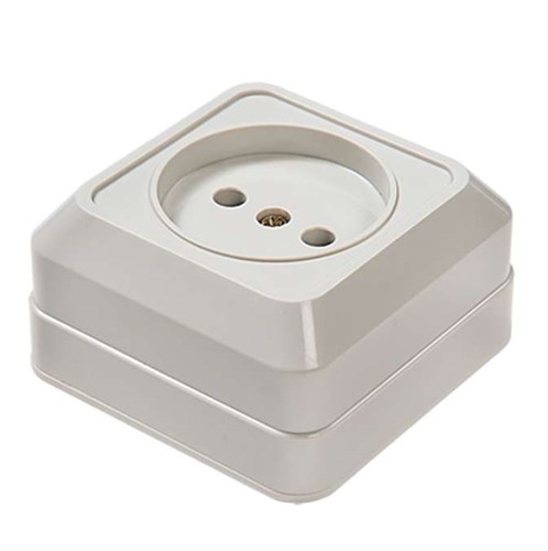 Розетка 1-м ОП Bolleto 7022 16А IP20 бел. ASD / IN HOME 4680005959785 464648 - фото 16766192