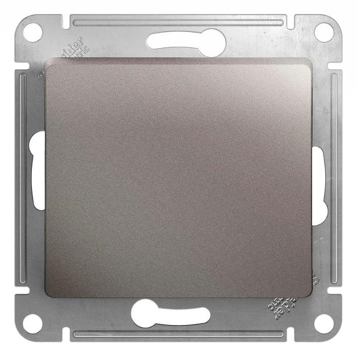 Переключатель проходной 1-кл. СП Glossa 10А IP20 (сх. 6) 10AX механизм платина SE GSL001261 454383 - фото 16766233