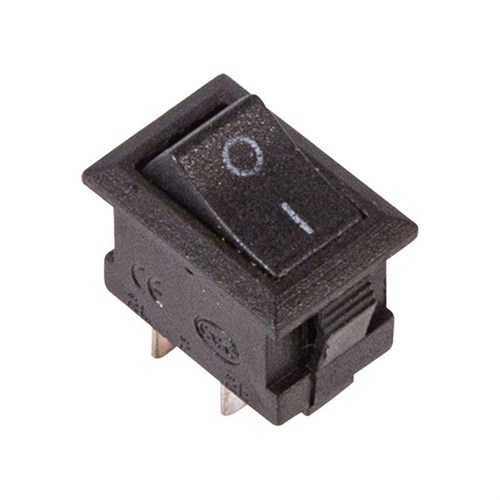 Выключатель клавишный 250В 3А (2с) ON-OFF черн. Micro (RWB-101) Rexant 36-2010 415470 - фото 16766310