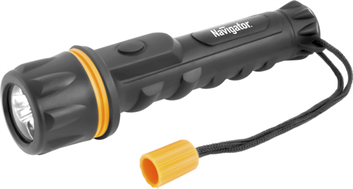 Фонарь 71 584 NPT-R06-2AA пластик+резина 1LED 0.5Вт Navigator 71584 340522 - фото 16766567
