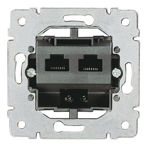 Розетка компьютерная 2-м Galea Life RJ45 кат.3 PRO21 механизм Leg 775936 147401 - фото 16766999
