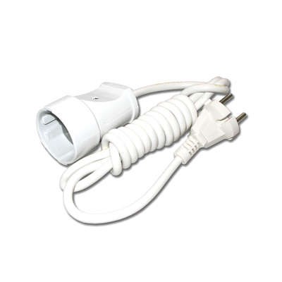 Удлинитель-шнур 1х3м без заземл. 6А IP44 УШ-6 ПВС 2х0.75 UNIVersal 5568946 197496 - фото 16767038