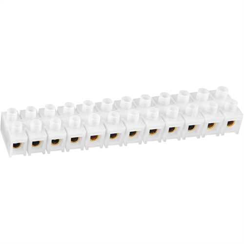 Колодка клеммная 10х35кв.мм 12 пар NTB-HPE-S12-80/WH квадратн. полиэтилен бел. NAVIGATOR 71008 155739 - фото 16767125