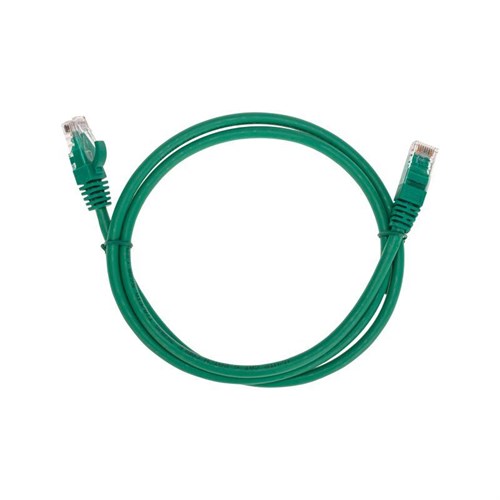 Патч-корд U/UTP CAT 6 RJ45-RJ45 26AWG LSZH зеленый 1м Rexant 02-0296-1 1742748 - фото 16767629