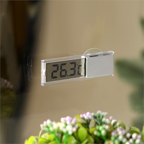 Термометр Luazon LTR-17, электронный, на присоске, прозрачный 669277 - фото 16775462
