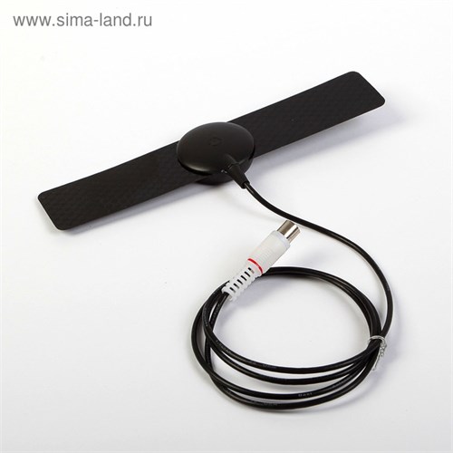Антенна "РЭМО" BAS-5110-P BLACK, комнатная, пассивная, 3 дБи, DVB-T, DVB-T2, цифровая 3035232 - фото 16777719