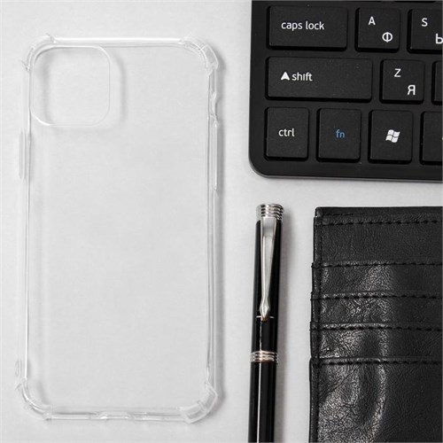 Чехол Luazon для iPhone 11 Pro, силиконовый, противоударный, прозрачный 4701581 - фото 16781195