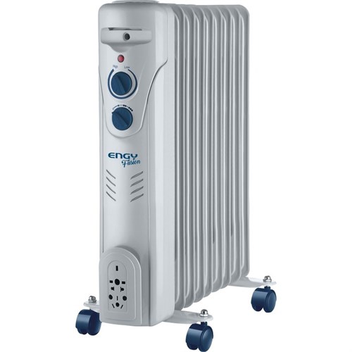 Обогреватель ENGY EN-2309 Fusion, масляный, 2000 Вт, 9 секций, 25 м², серый 5290217 - фото 16782208