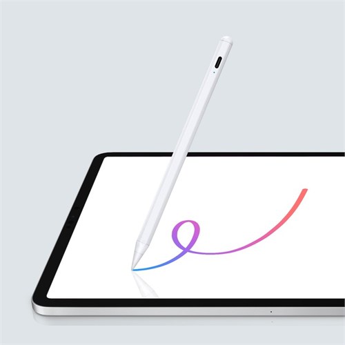 Стилус для iPad 2018-2022, 140 мАч, высокоточный, чувствительный к наклону, магнит, белый 7134515 - фото 16784211