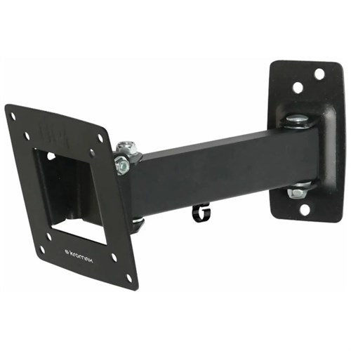 Кронштейн Kromax OPTIMA-103, д/ТВ,накл/-поворотный, 10-28",до 25 кг,68-225мм от стены,черный 9777765 - фото 16790466