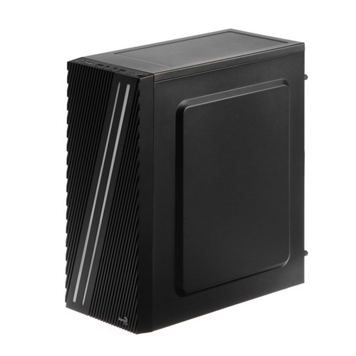 Корпус AEROCOOL Streak Supports GPU, без БП, ATX, 2хUSB 2.0, 1хUSB 3.0, чёрный 9827160 - фото 16790629