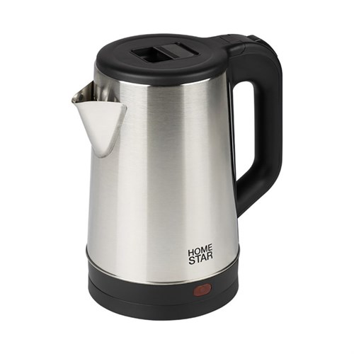 Чайник электрический Homestar HS-1041, металл, 1.8 л, 1500 Вт, серебристо-чёрный 9826846 - фото 16790753