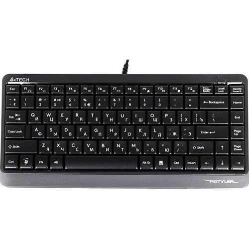 Клавиатура A4Tech Fstyler FK11, проводная, мембранная, 86 клавиш, USB, 1.5 м, черная 10046063 - фото 16791533