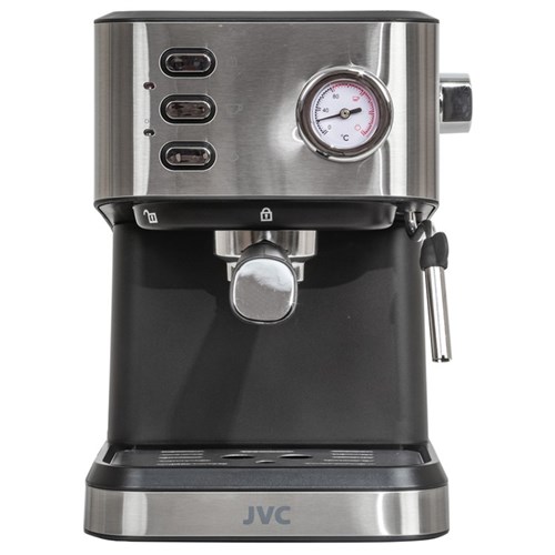 Кофеварка jvc JK-CF33 , рожковая, 1050 Вт, 1.5 л , чёрный 10222963 - фото 16792941