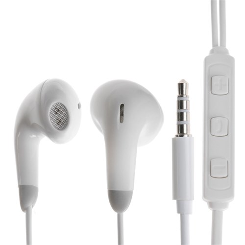 Наушники  ERGOLUX ELX-WHP01-C01, проводные, вкладыши, микрофон, Jack 3.5мм, 1.2м, белые 10375345 - фото 16798394