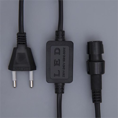 Шнур питания Luazon Lighting для светового шнура 11 мм, 2-pin, 220 В 767715 - фото 16952623
