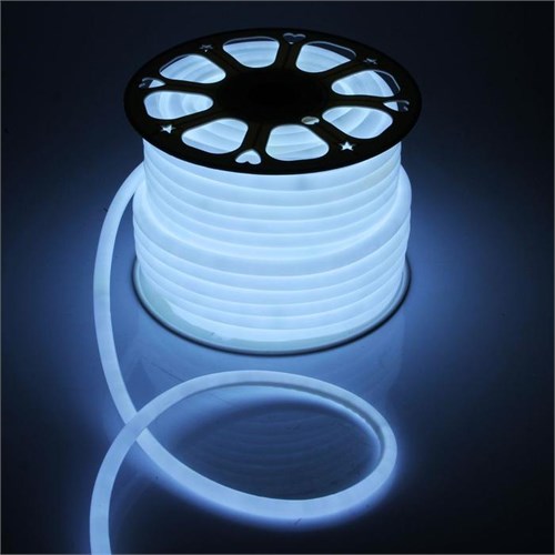 Гибкий неон Luazon Lighting 16 мм круглый, IP65, 50 м, SMD2835, 120 LED/м, 220 В, свечение белое 1431302 - фото 16953842