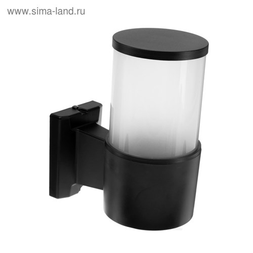 Светильник настенный Luazon Lighting 1хE27х60 Вт "Матовый", пластик, вверх, черный 4597919 - фото 16962568