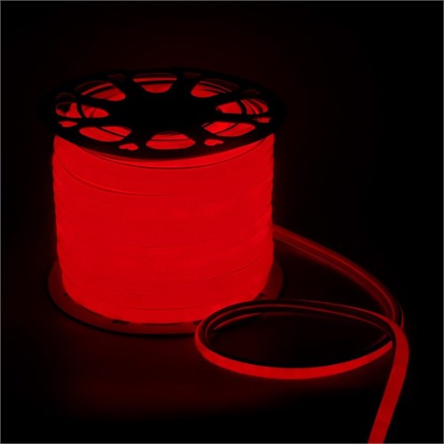 Гибкий неон Luazon Lighting 16 мм D-образный, IP65, 50 м, SMD2835, 120 LED/м, 220 В, свечение красное 9143272 - фото 16984773