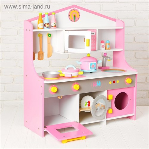 Игровой набор «Универсальная кухня», посудка в наборе 3048152 - фото 17040484