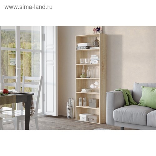 Стеллаж Лофт, 600х240х1810, Дуб сонома 4623753 - фото 17041724