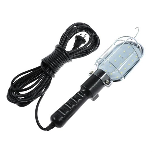 Светильник переносной светодиодный Luazon Lighting с выключателем, 10Вт, 24LED, 10 м, черный 6030016 - фото 17043529