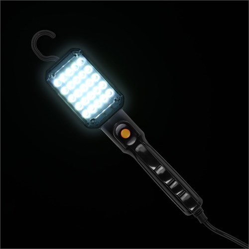 Светильник переносной светодиодный Luazon Lighting с выключателем, 12 Вт, 25LED, 5 м, черный 6030017 - фото 17043534