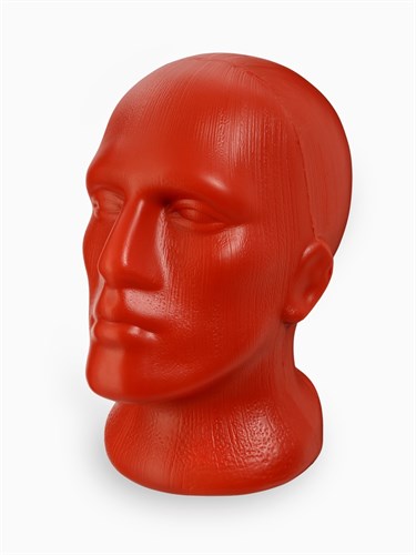 Голова мужская с лицом, цвет оранжевый 6941565 - фото 17043598