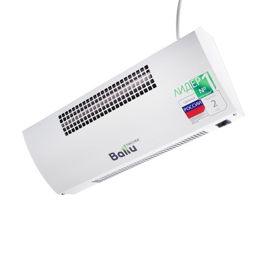 Тепловая завеса Ballu BHC-CE-3L, 2500 Вт, 2 режима, 250 м3/час, белая 7612164 - фото 17044084