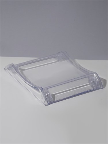 Монетница двухкомпонентная, с местом для рекламной вставки, 16,3×19,3×3, цвет прозрачный 9436479 - фото 17045591