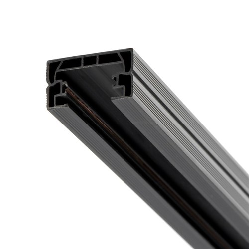 Шинопровод накладной трековый SIMPLE черный 100х3,5х15 см 9909710 - фото 17048449