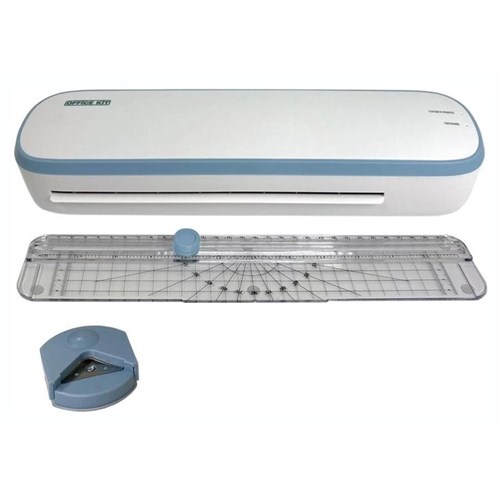 Ламинатор Office Kit L2307B белый/голубой A4 (60-125мкм) 27.8см/мин (2вал.) лам.фото 10685423 - фото 17051373