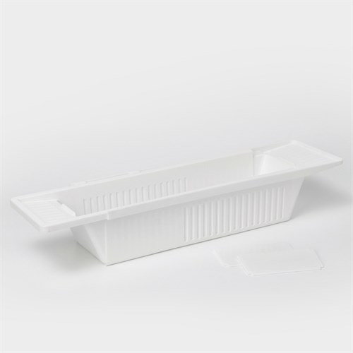 Полка на ванну Toys, 57-89 см, цвет снежно-белый 1144721 - фото 17090056